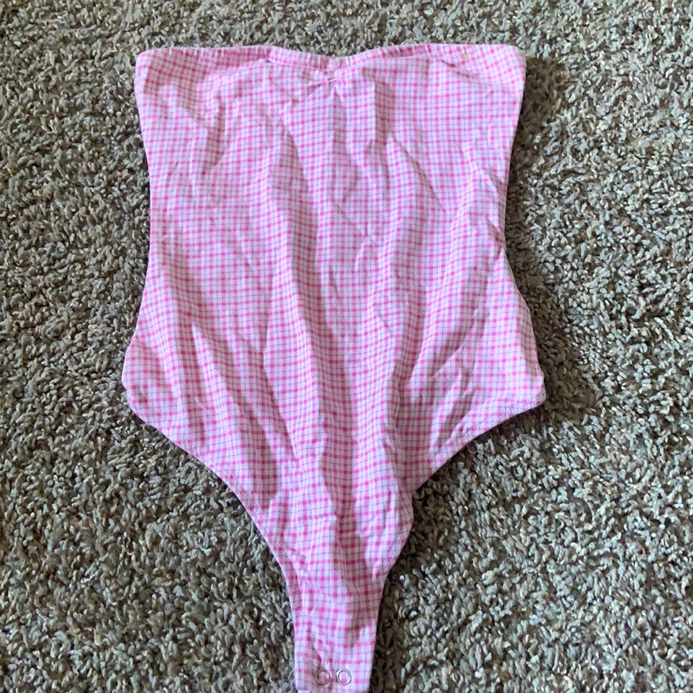 Tube top bodysuit